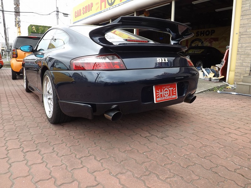 ポルシェ996GT3ルックリアシルエット