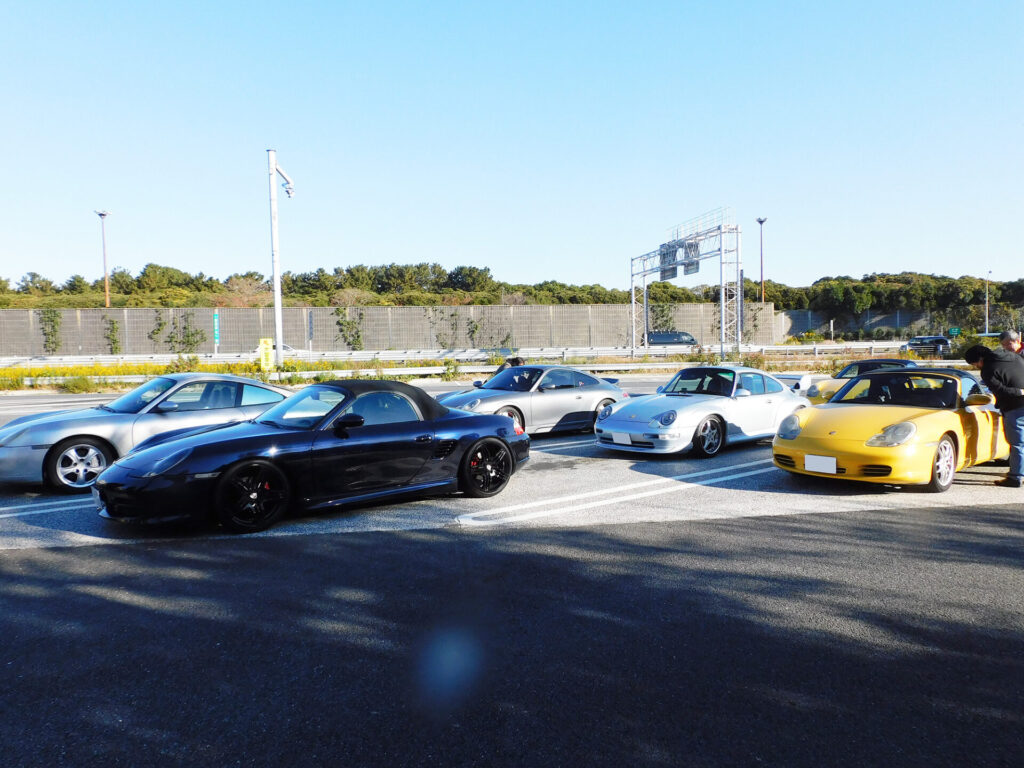 ポルシェツーリング in 河口湖